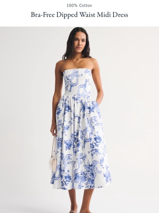 Abercrombie & Fitch Dresses & Skirts - Women’s Abercrombie and Fitch blue floral dress